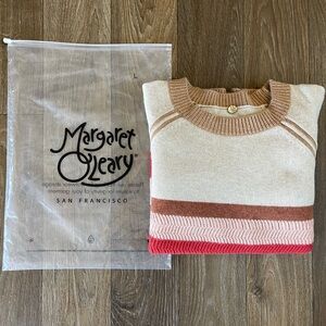 Margaret O'Leary Multi-Colored Crew Neck Sweater